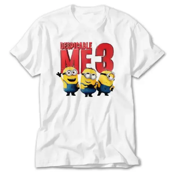 Despicable Me Minions Group, White T-Shirt