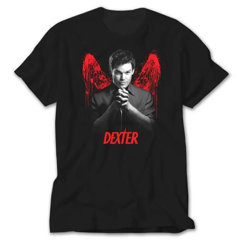 Dexter Blood Wings, Black T-Shirt