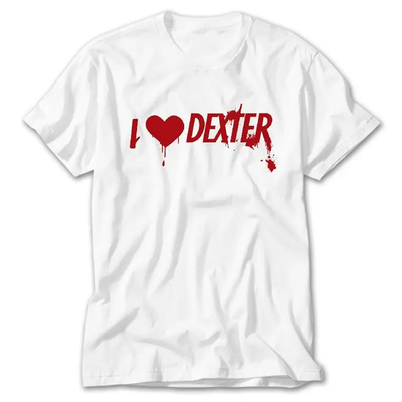 Dexter Love, White T-Shirt