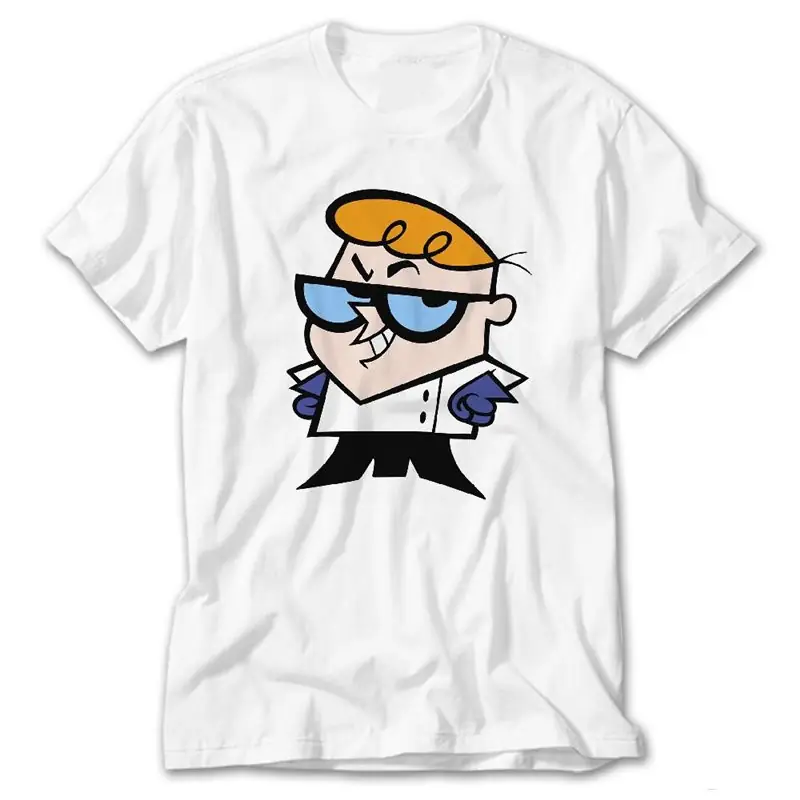 Dexter, White T-Shirt