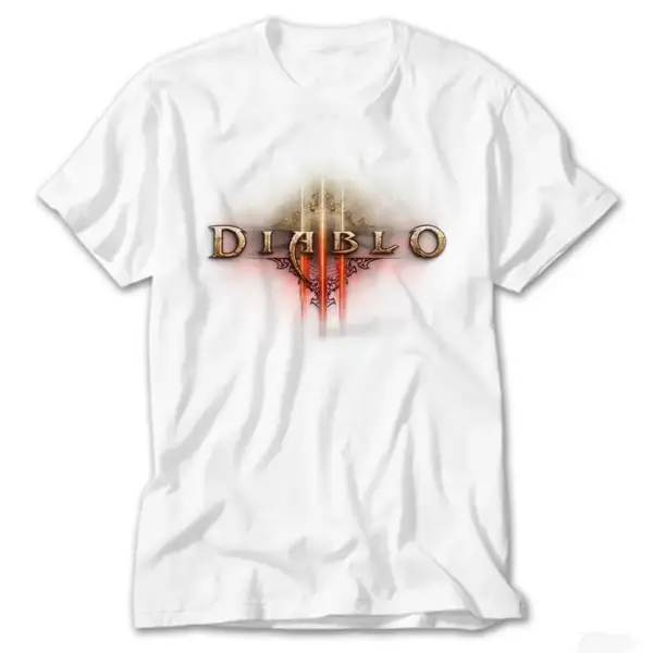 Diablo 3, White T-Shirt
