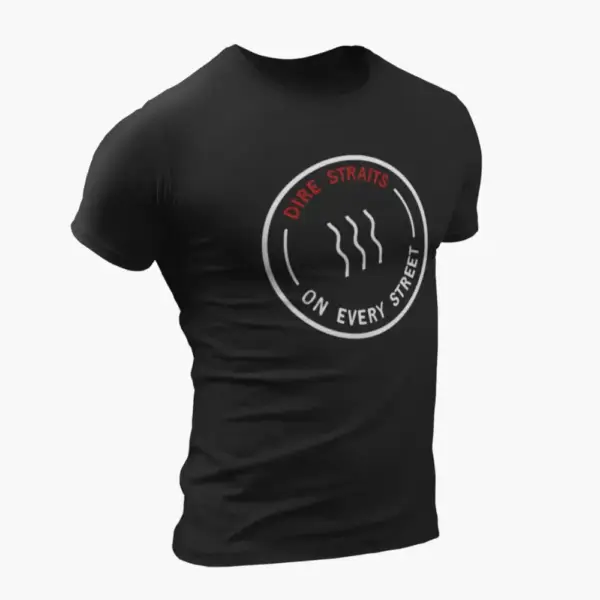 Dire Straits on Every Street, Black T-Shirt