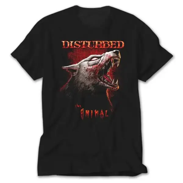 Disturbed Animal, Black T-Shirt