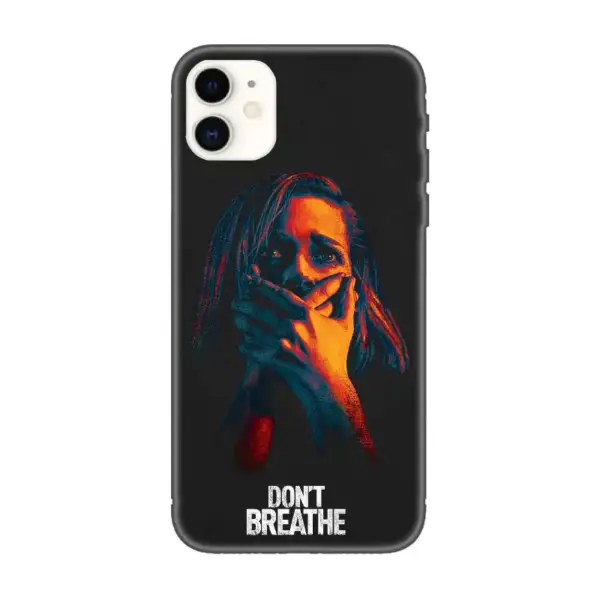 Don't Breathe iPhone Case, Don't Breathe Artwork iPhone 15 Phone Case