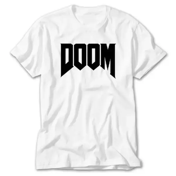 Doom, White T-Shirt
