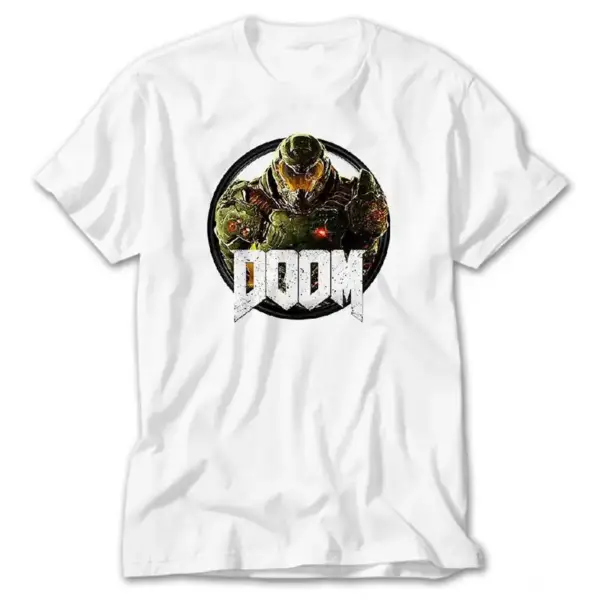 Doom, White T-Shirt