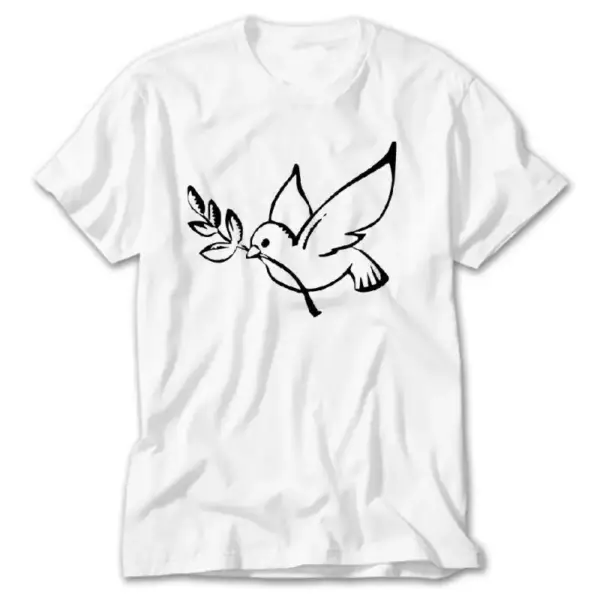 Dove, White T-Shirt