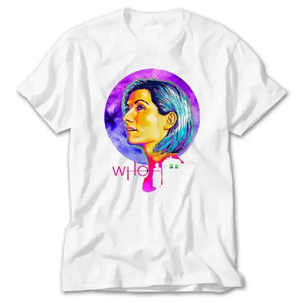 Dr Who Girl, White T-Shirt