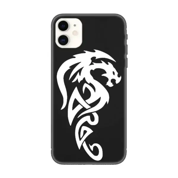 Dragon iPhone Case, Dragon Artwork iPhone 15 Phone Case