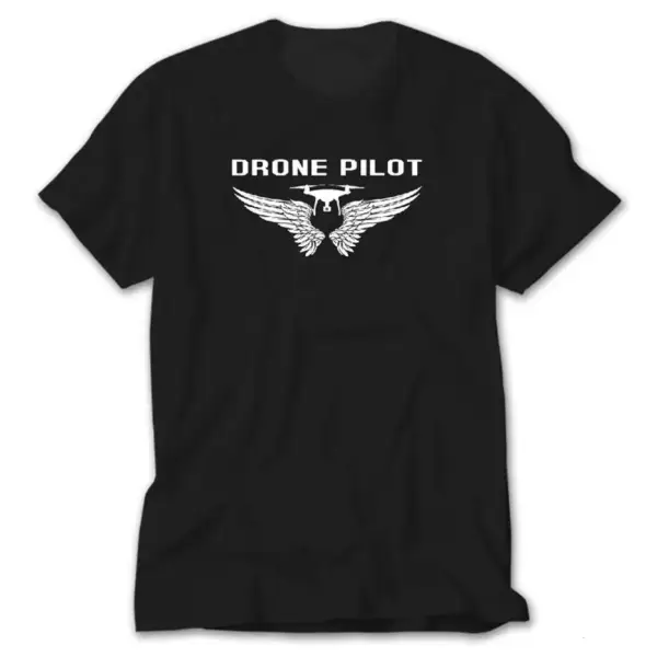 Drone Pilot, Black T-Shirt