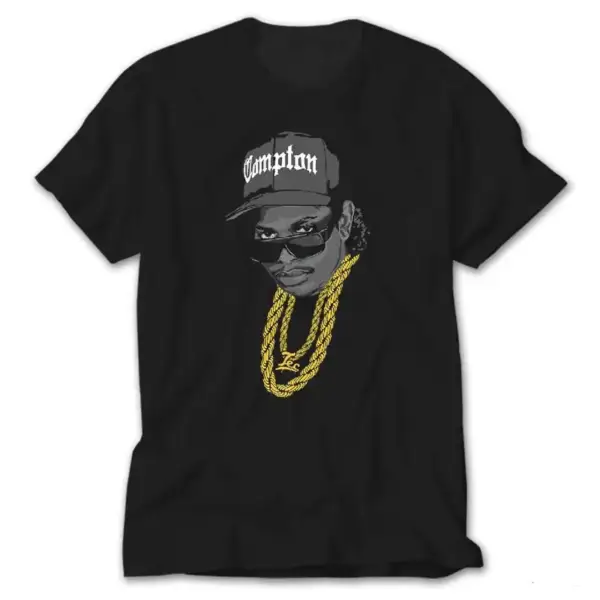 Eazy E Campton, Black T-Shirt