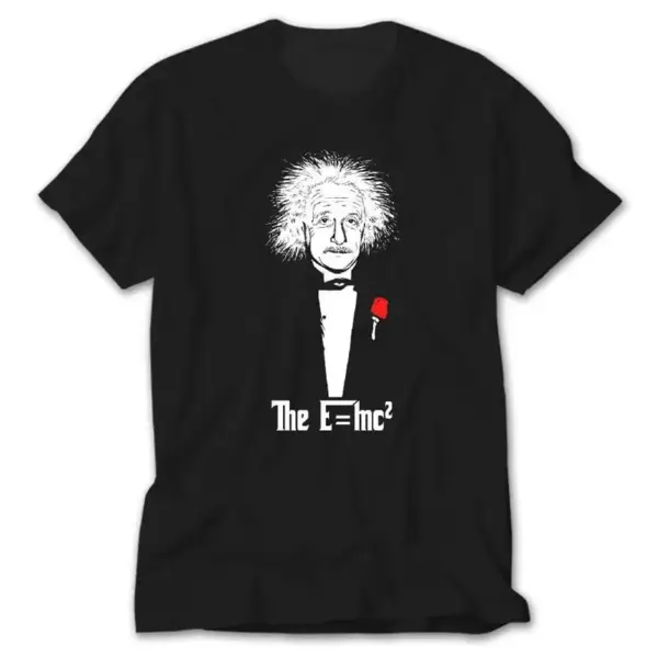 Einstein Emc2, Black T-Shirt