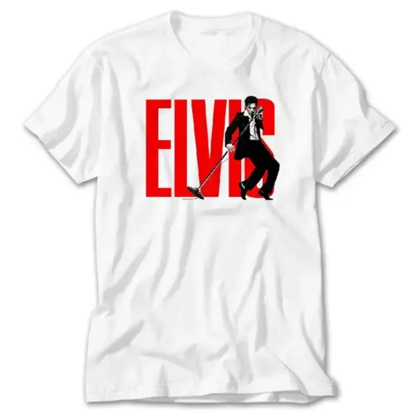 Elvis, White T-Shirt