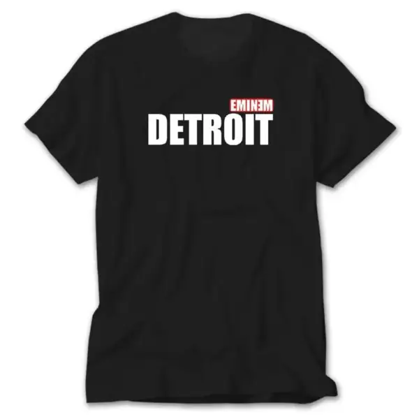 Eminem Detroit, Black T-Shirt