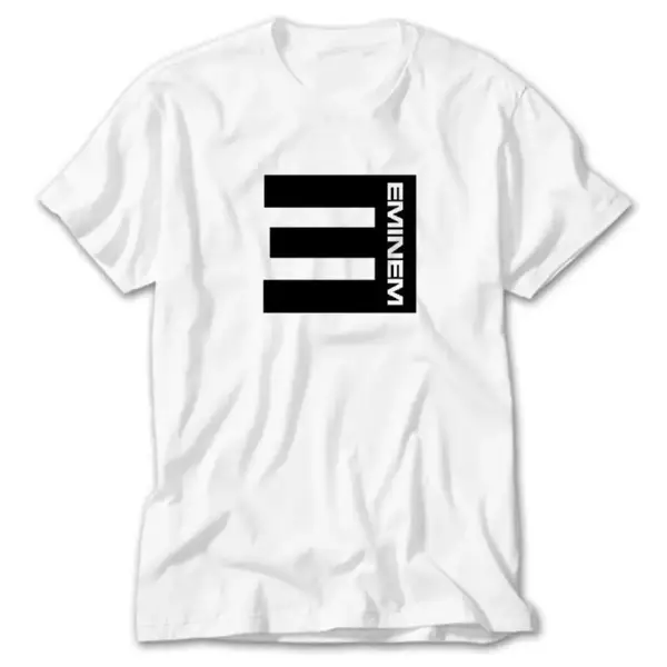 Eminem E, White T-Shirt