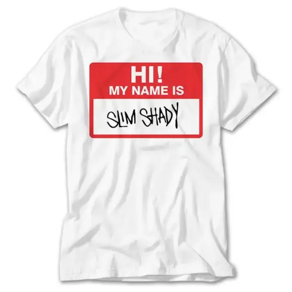 Eminem Hi My Name is, White T-Shirt