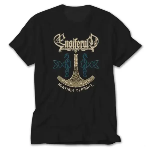 Ensiferum Heathen Defiance, Black T-Shirt
