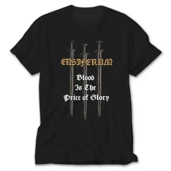 Ensiferum Sword, Black T-Shirt