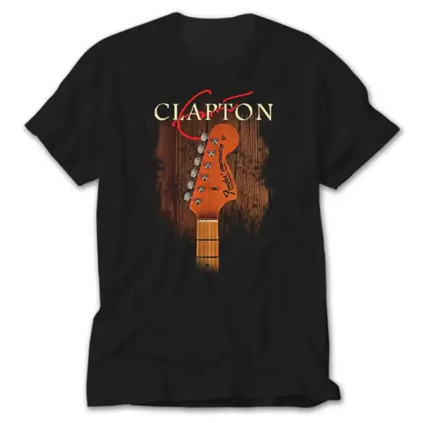 Eric Clapton Guitar, Black T-Shirt