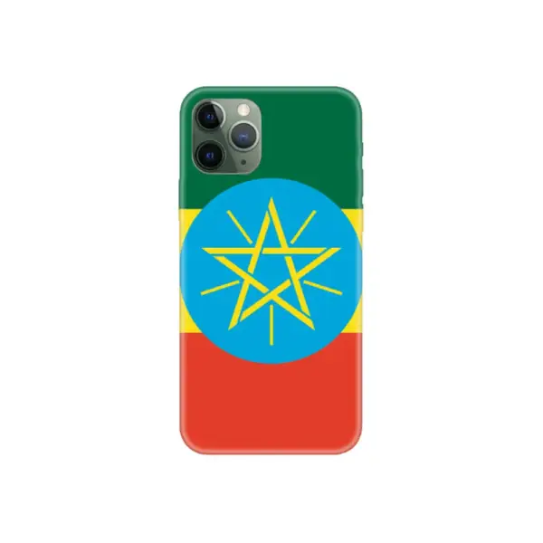 Ethiopia Flag iPhone Case, Ethiopia National Flag iPhone 15 Pro Max Phone Case