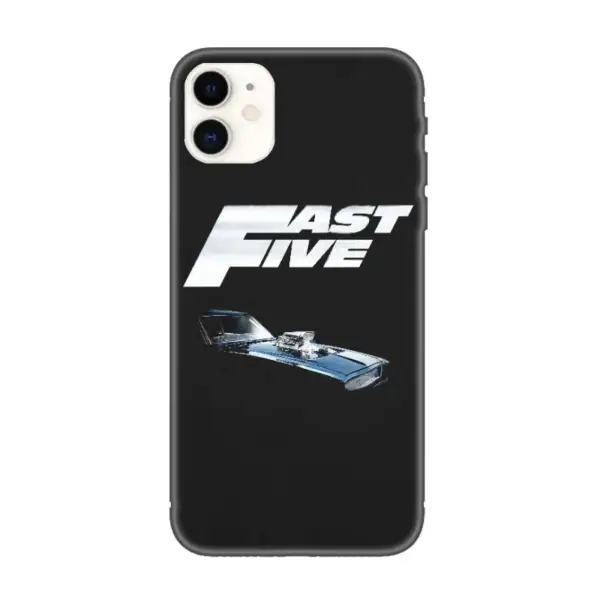 Fast Five iPhone Case, Fast Five Artwork iPhone 15 Phone Case