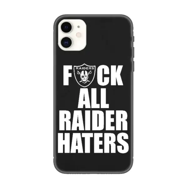 Fck All Raider Haters iPhone Case, Fck All Raider Artwork iPhone 15 Phone Case