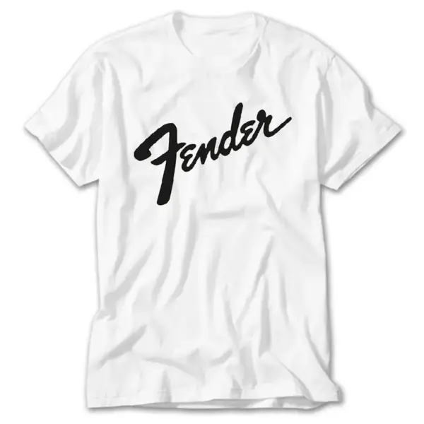 Fender, White T-Shirt
