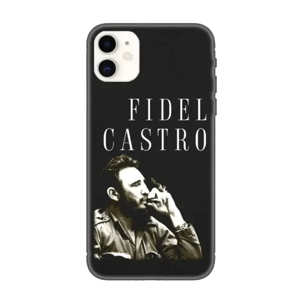 Fidel Castro iPhone Case, Fidel Castro Artwork iPhone 15 Phone Case