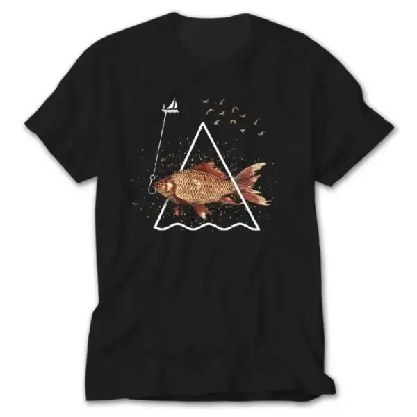 Fish, Black T-Shirt