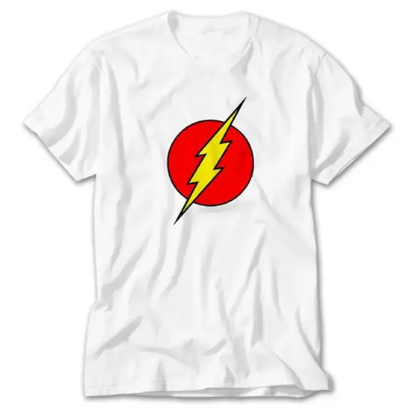 Flash, White T-Shirt