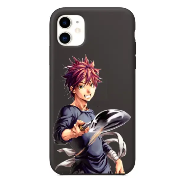 Food Wars! Shokugeki no Soma iPhone Case, Food Wars! Shokugeki no Soma Anime Artwork iPhone 15 Phone Case