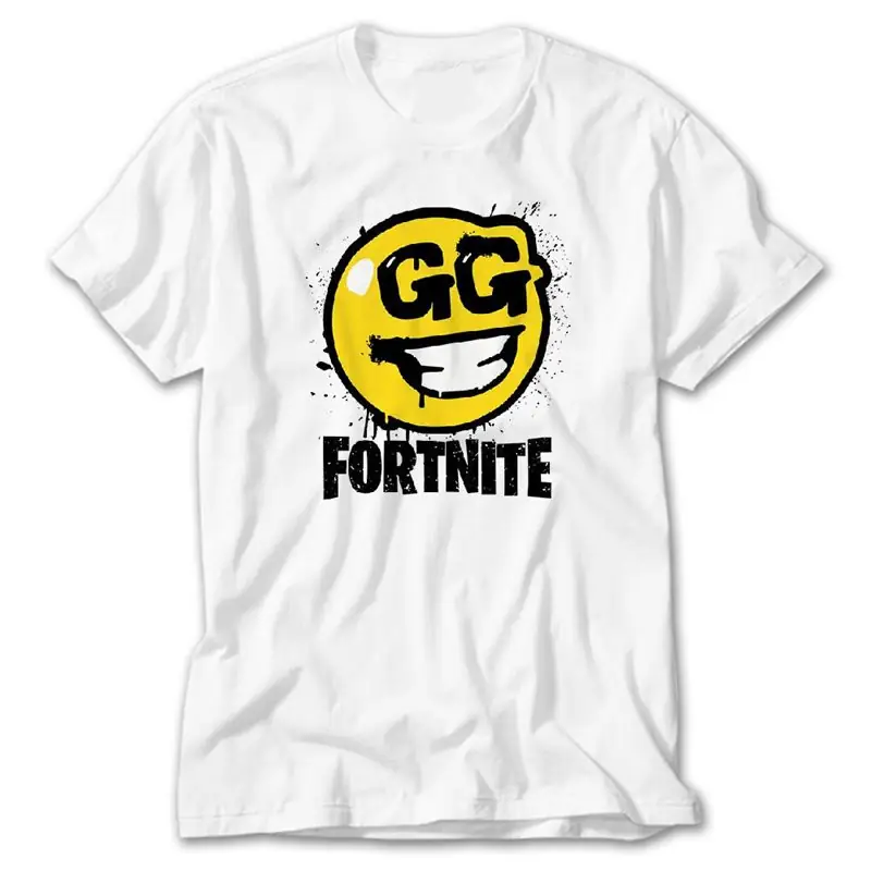 Fortnite GG, White T-Shirt