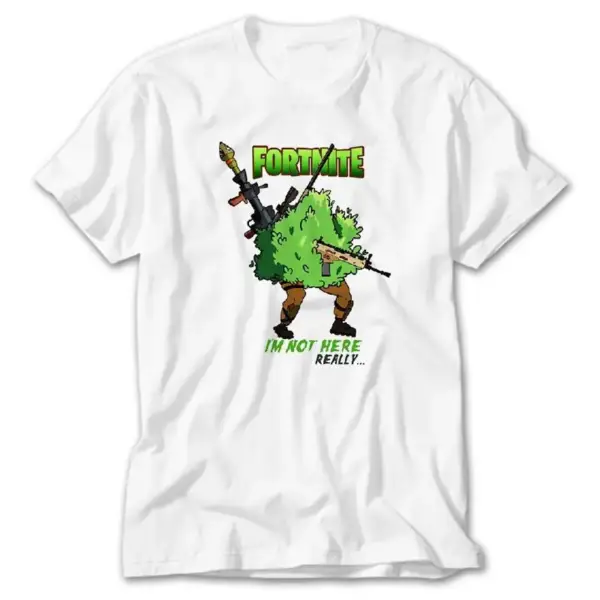 Fortnite Im Not Here, White T-Shirt