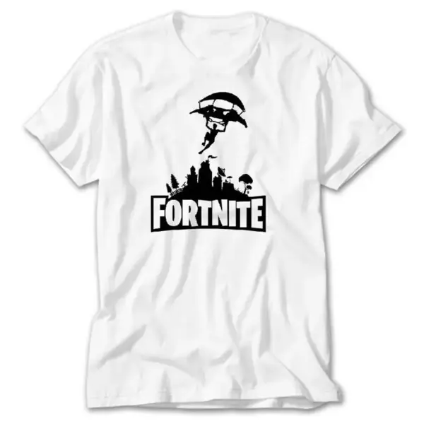 Fortnite Starting, White T-Shirt