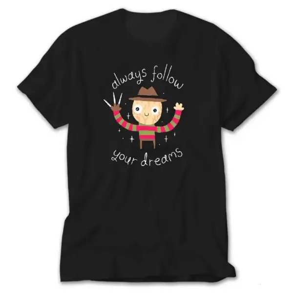 Freddy Elm Street, Black T-Shirt