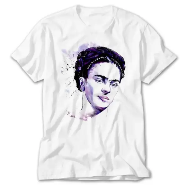 Frida Kahlo Portre White T-Shirt