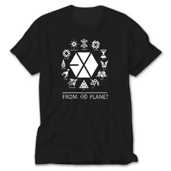 From Exo Planet, Black T-Shirt