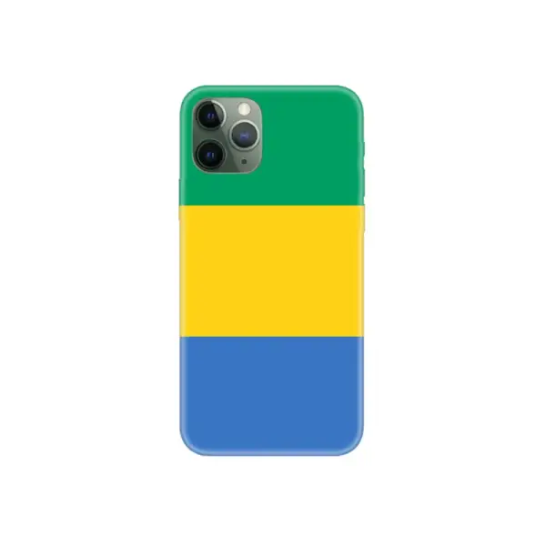 Gabon Flag iPhone Case, Gabon National Flag iPhone 15 Pro Max Phone Case