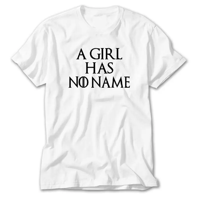 Game of Thrones A Girl Has No Name, White T-Shirt
