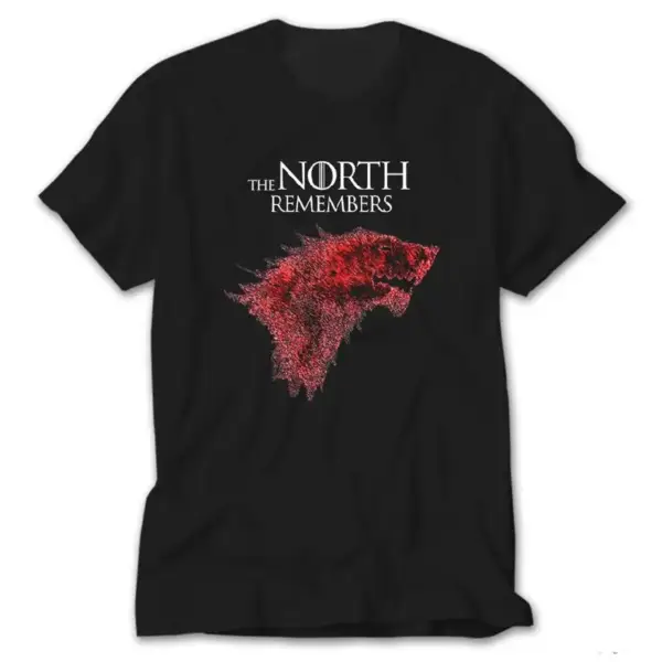 Game of Thrones The North Remembers, Black T-Shirt