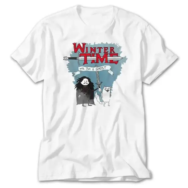 Game of Thrones Winter Time, White T-Shirt