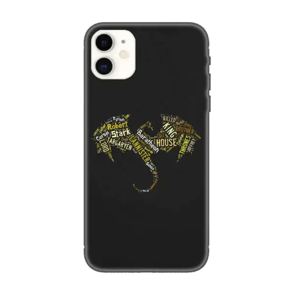 Game of Thrones iPhone Case, Game of Thrones Dragon iPhone 15 Phone Case