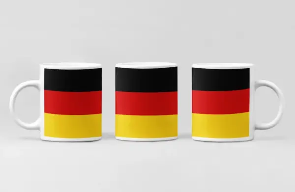 Germany Flag Coffee Mug, Germany Country National Flag Mug