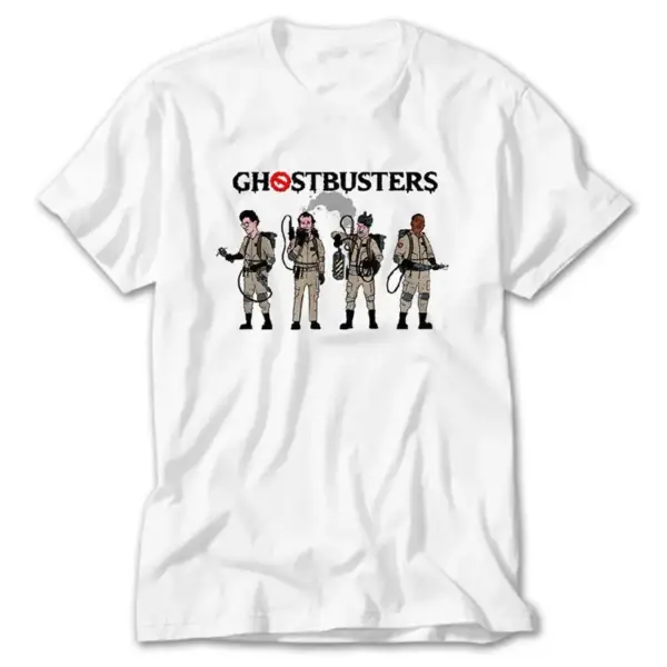 Ghostbusters Team, White T-Shirt