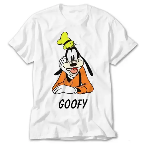 Goofy White T-Shirt