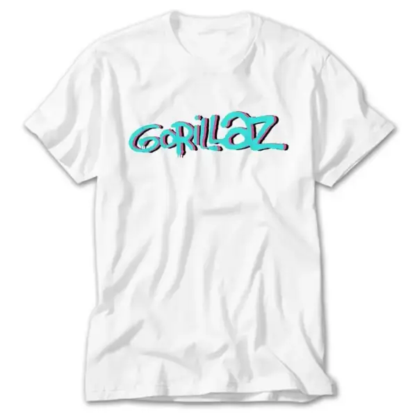 Gorillaz, White T-Shirt