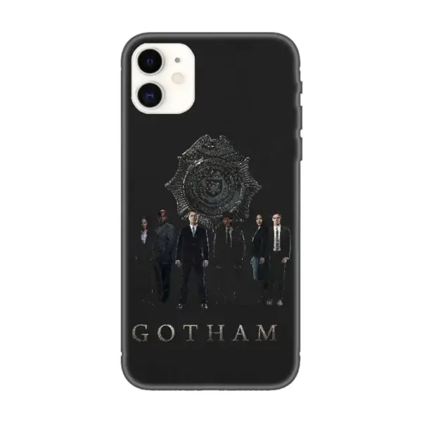 Gotham iPhone Case, Gotham Logo iPhone 15 Phone Case