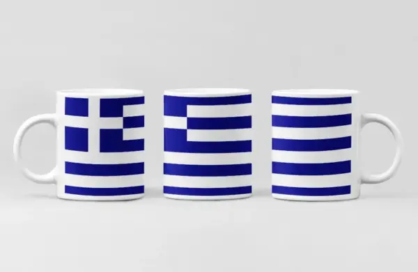 Greece Flag Coffee Mug, Greece Country National Flag Mug