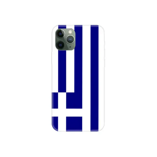 Greece Flag iPhone Case, Greece National Flag iPhone 15 Pro Max Phone Case