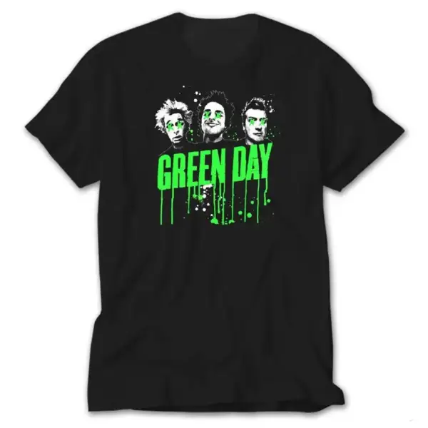 Green Day, Black T-Shirt